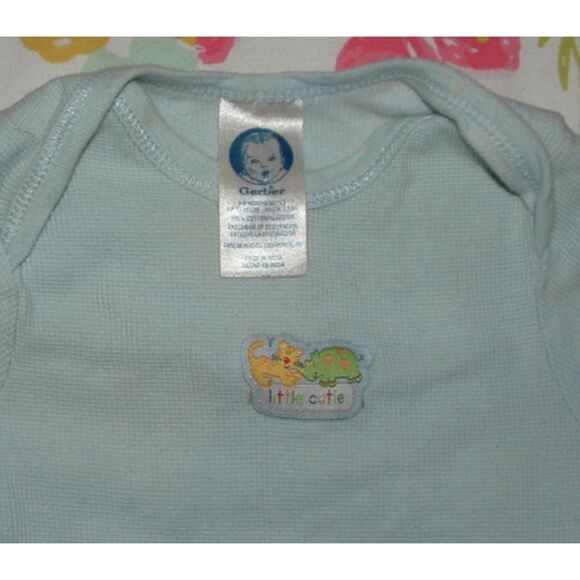 Girls Sz 0-6 Months Multicolored 4 Pc Sleeper Sleepsacks CLOUD ISLAND GERBER - Picture 7 of 7